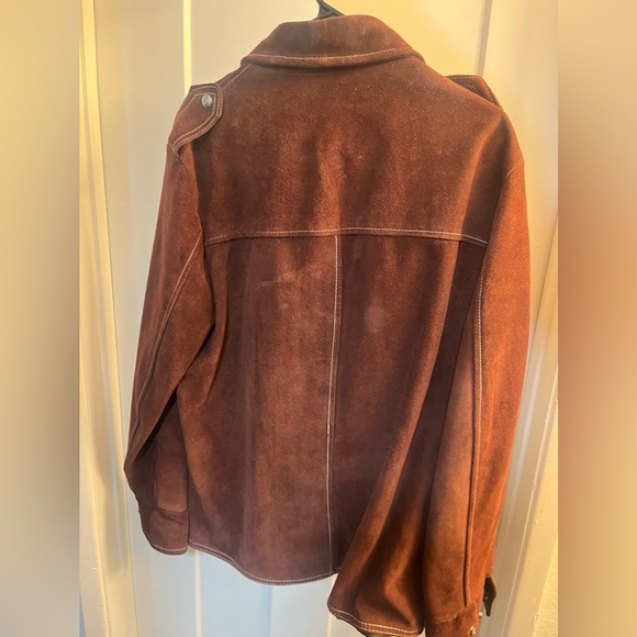 Suade leather jacket - Picture 1 of 3